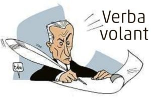 VERBA VOLANT-EDU